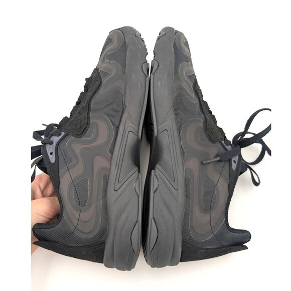 Acne Studios Ribbon Athletic Low-Top Sneaker Shoes Men\'s Black Size US11 EU44